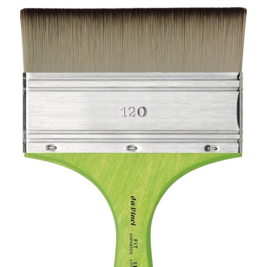 Da Vinci Fit For Hobby Synthetic Flat-Tip Wide Surface Brush Series 5073 No:120 - 2