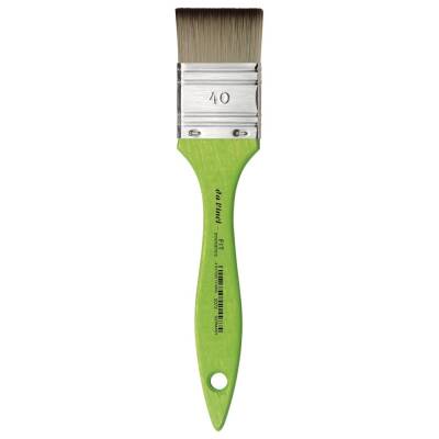 Da Vinci Fit For Hobby Synthetic Flat-Tip Wide Surface Brush Series 5073 No:40 - 1