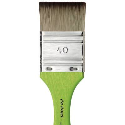 Da Vinci Fit For Hobby Synthetic Flat-Tip Wide Surface Brush Series 5073 No:40 - 2