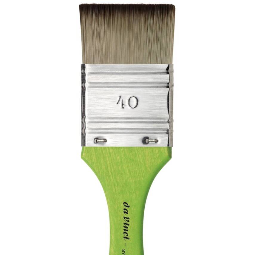 Da Vinci Fit For Hobby Synthetic Flat-Tip Wide Surface Brush Series 5073 No:40 - 2