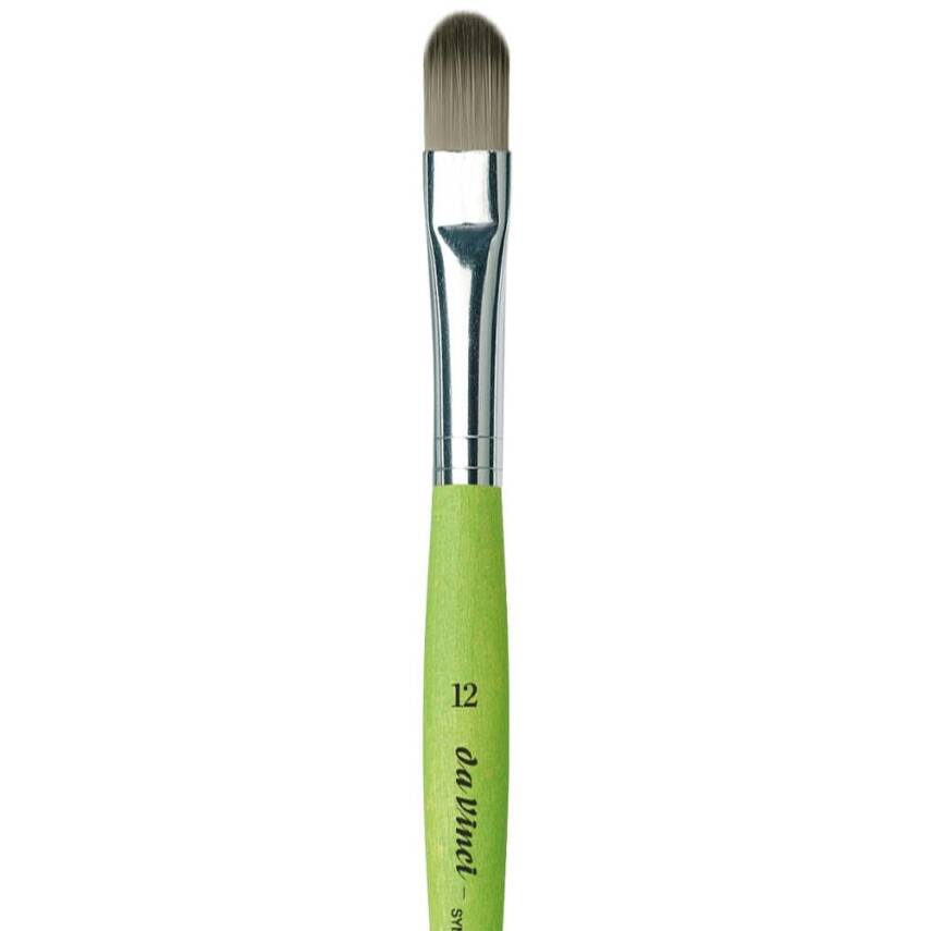 Da Vinci Fit Synthetic Filbert-Shape Brush 375 Serial No: 12 - 2