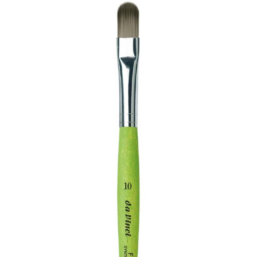 Da Vinci Fit Synthetic Filbert-Shape Brush Series 375 No:10 - 2
