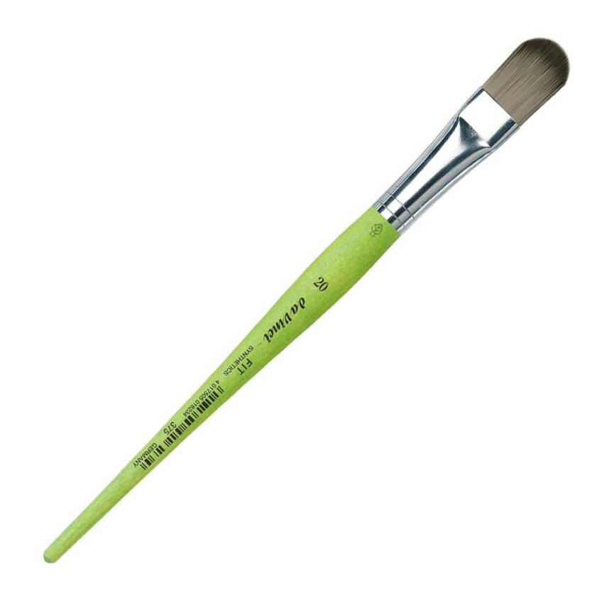 Da Vinci Fit Synthetic Filbert-Shape Brush Series 375 No:20 - 1