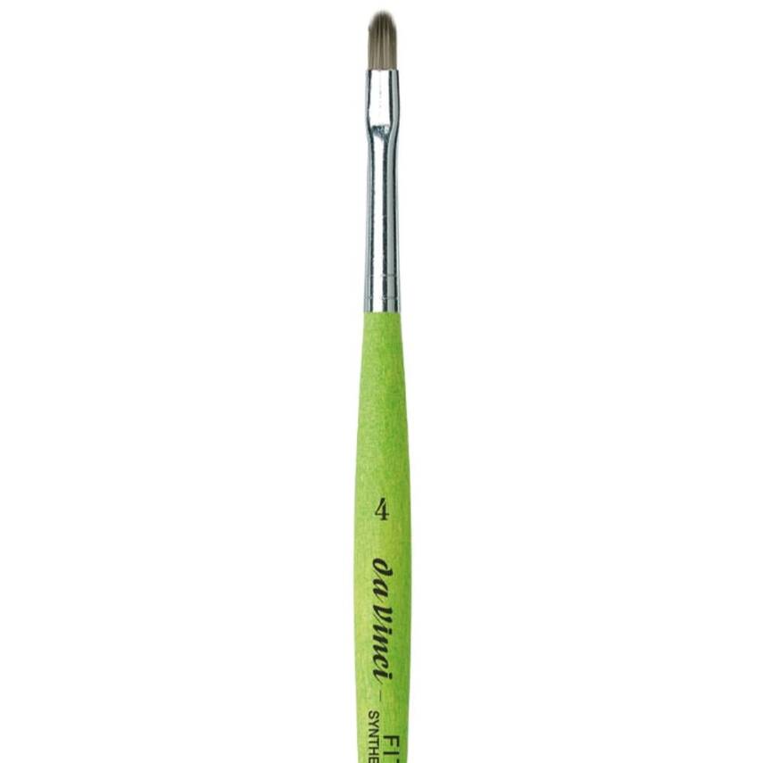 Da Vinci Fit Synthetic Filbert-Shape Brush Series 375 No:4 - 2