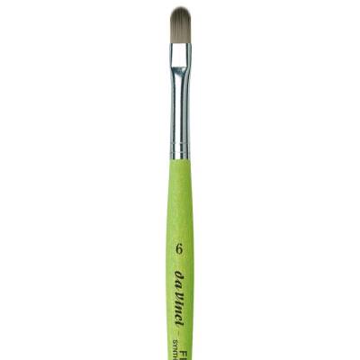 Da Vinci Fit Synthetic Filbert-Shape Brush Series 375 No:6