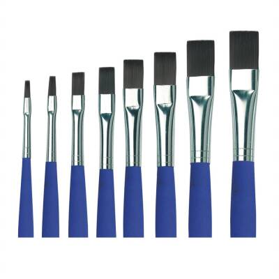 Da Vinci Forte Acrylic Synthetic Flat Acrylic and Oil Paint Brush Series 8640 No:6 - 4