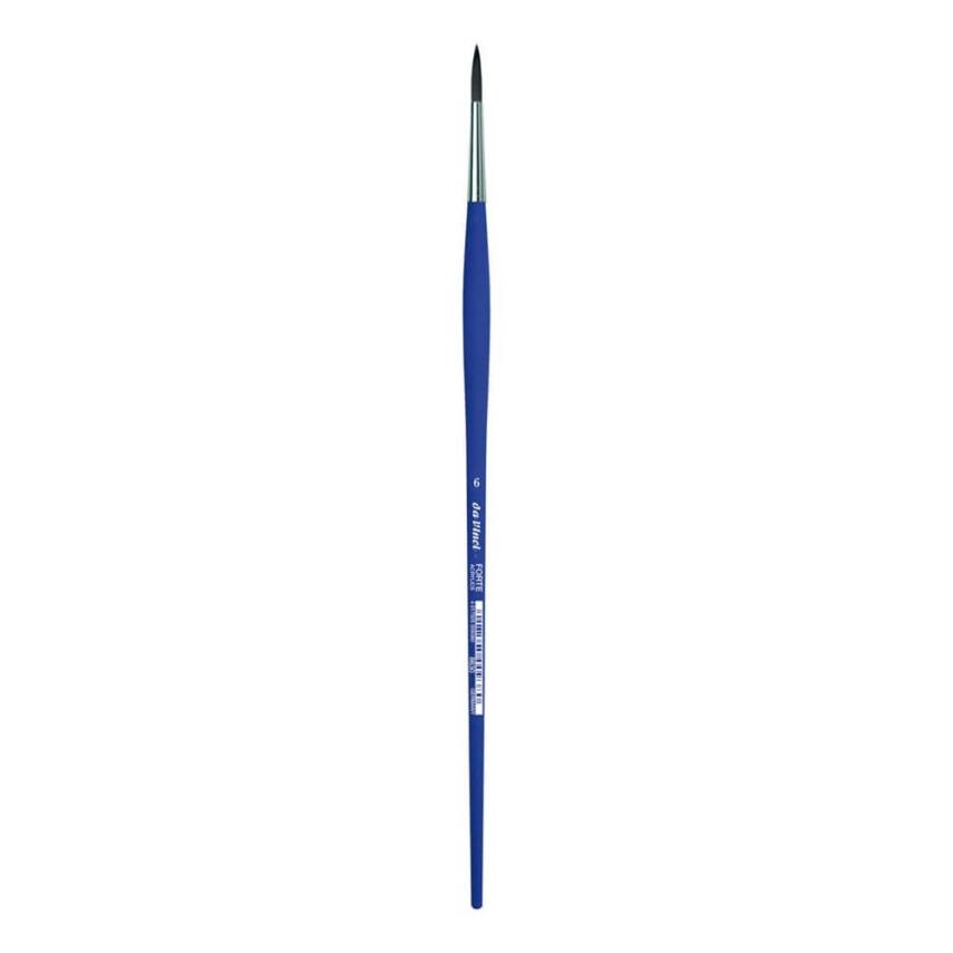 Da Vinci Forte Acrylic Synthetic Round Acrylic and Oil Paint Brush Series 8630 No:1 - 2