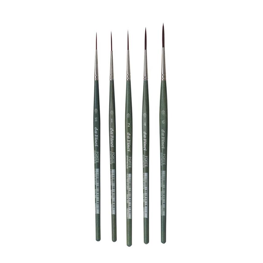 Da Vinci 263 Seri Forte Sentetik Yuvarlak Ekstra Uzun Fırça     - 1