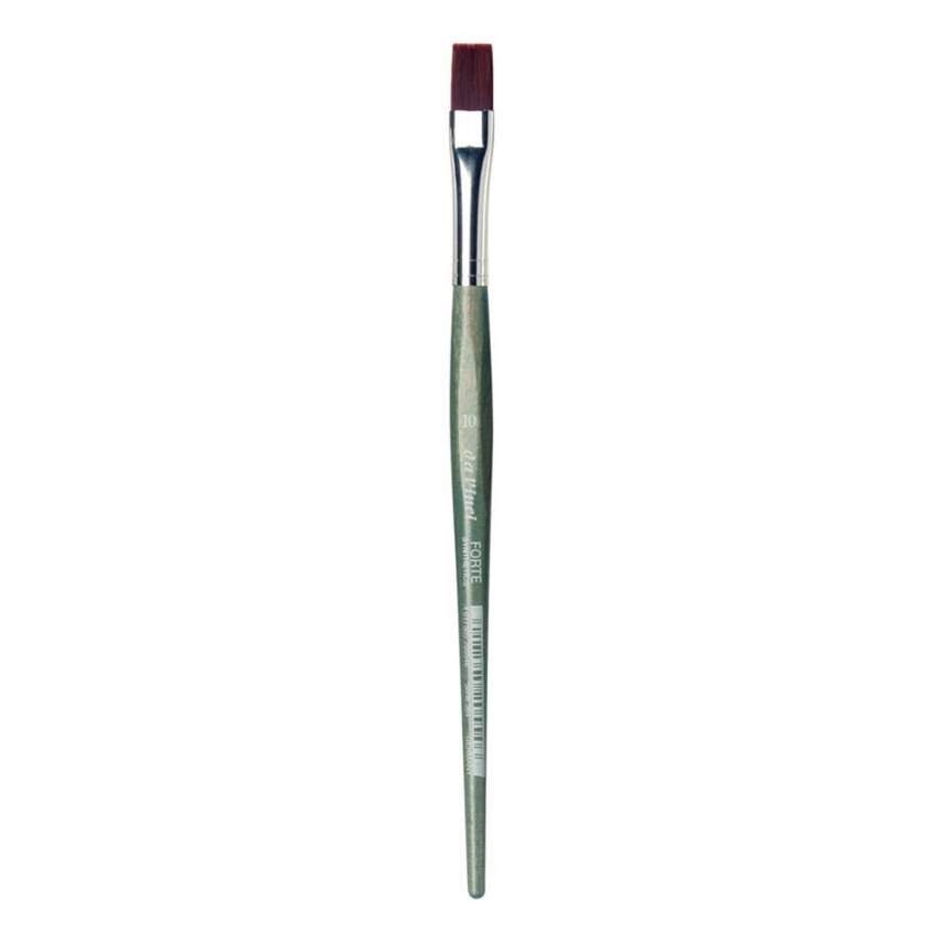 Da Vinci Forte Synthetic Flat Acrylic Paint Brush Series 364 No: 10 - 1