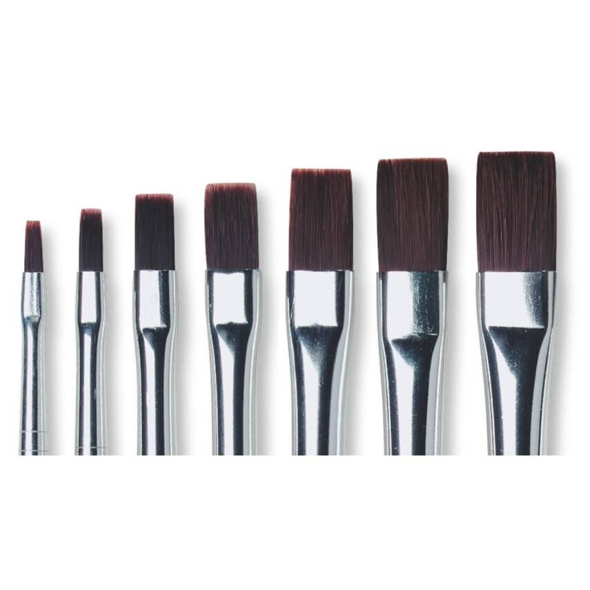 Da Vinci Forte Synthetic Flat Acrylic Paint Brush Series 364 No: 8 - 4