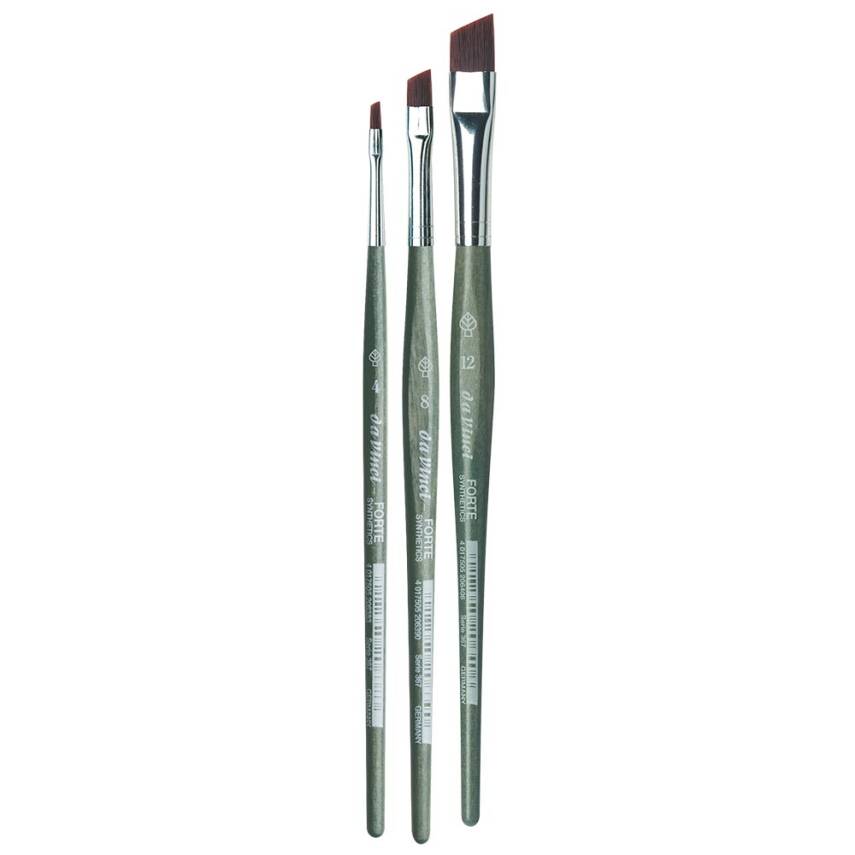 Da Vinci Forte Synthetic Side Cut Acrylic Paint Brush Series 367 - 1
