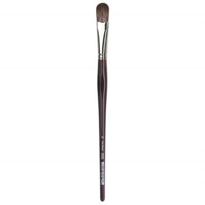 Da Vinci Grigio Synthetic Filbert-Shape Acrylic and Oil Paint Brush Series 7495 No: 16 - 1