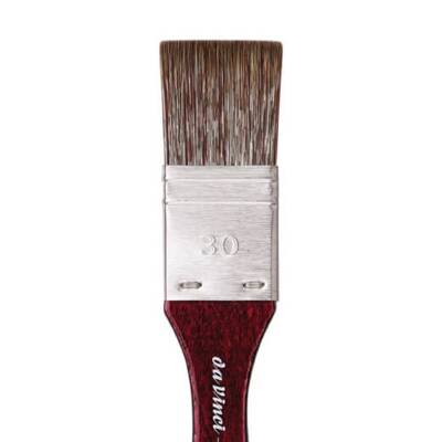 Da Vinci Grigio Synthetic Flat-Ended Wide Surface Brush Series 5096 No:40 - 4