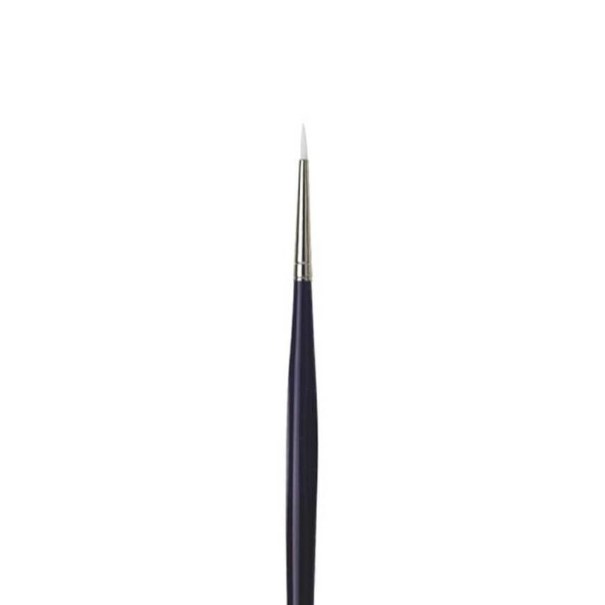 Da Vinci Impasto Beyaz Ekstra Güçlü Sentetik Yuvarlak Akrilik Boya Fırçası Seri 7705 No:1 - 1