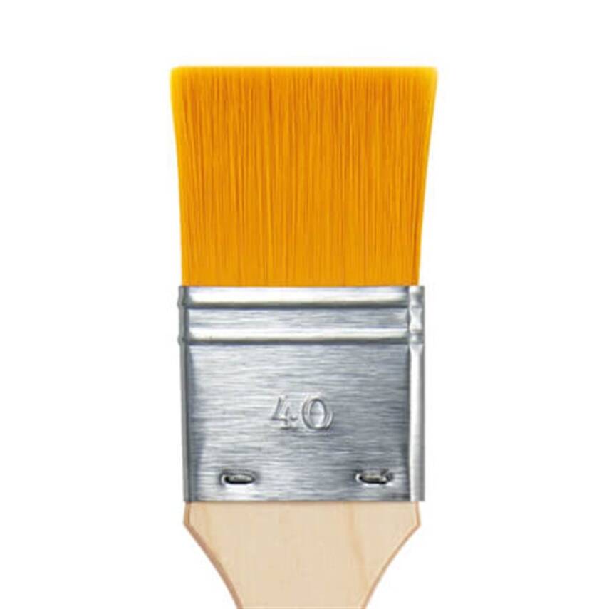 Da Vinci Jumbo Sentetik Düz Uçlu Geniş Yüzey Fırçası Seri 5076 No:60 - 4