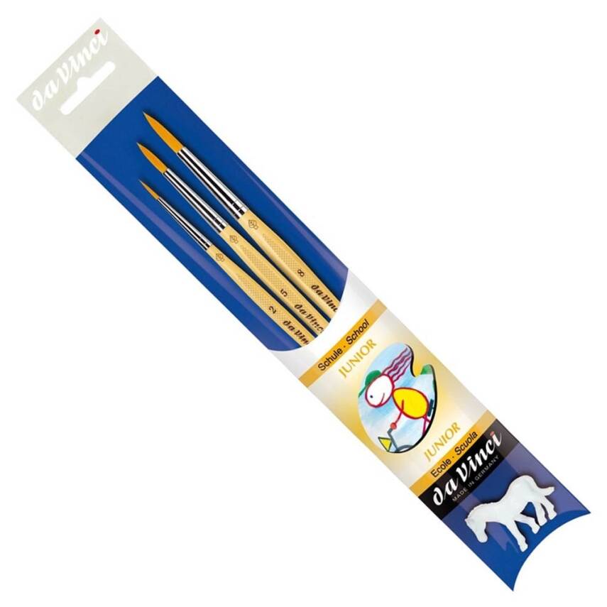 Da Vinci Junior Okul Hobi Fırça Seti Oyuncak Hayvanlı Seri 4212 - 1