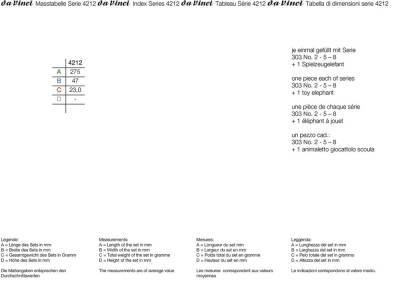 Da Vinci Junior Okul Hobi Fırça Seti Oyuncak Hayvanlı Seri 4212 - 3