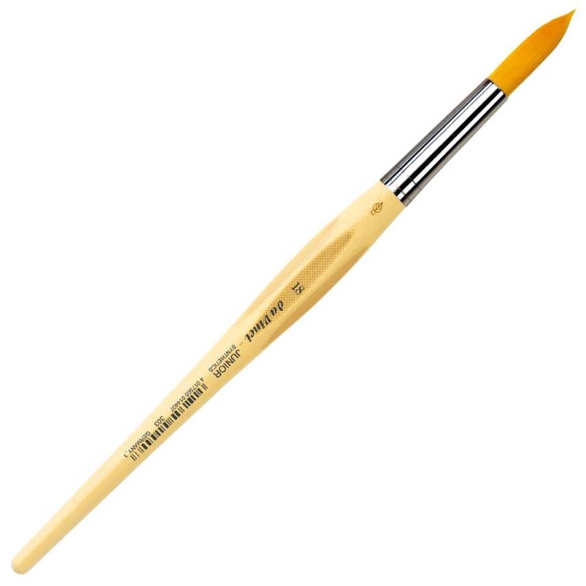 Da Vinci Junior Sentetik Yuvarlak Fırçası Seri 303 No:18 - 1