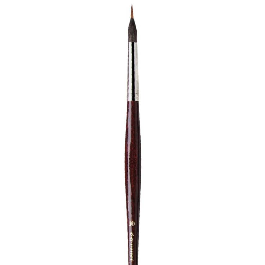 Da Vinci Kolinsky and Kazan Squirrel Hair Round Fine Tip Line Brush Series 5519 No:10 - 2