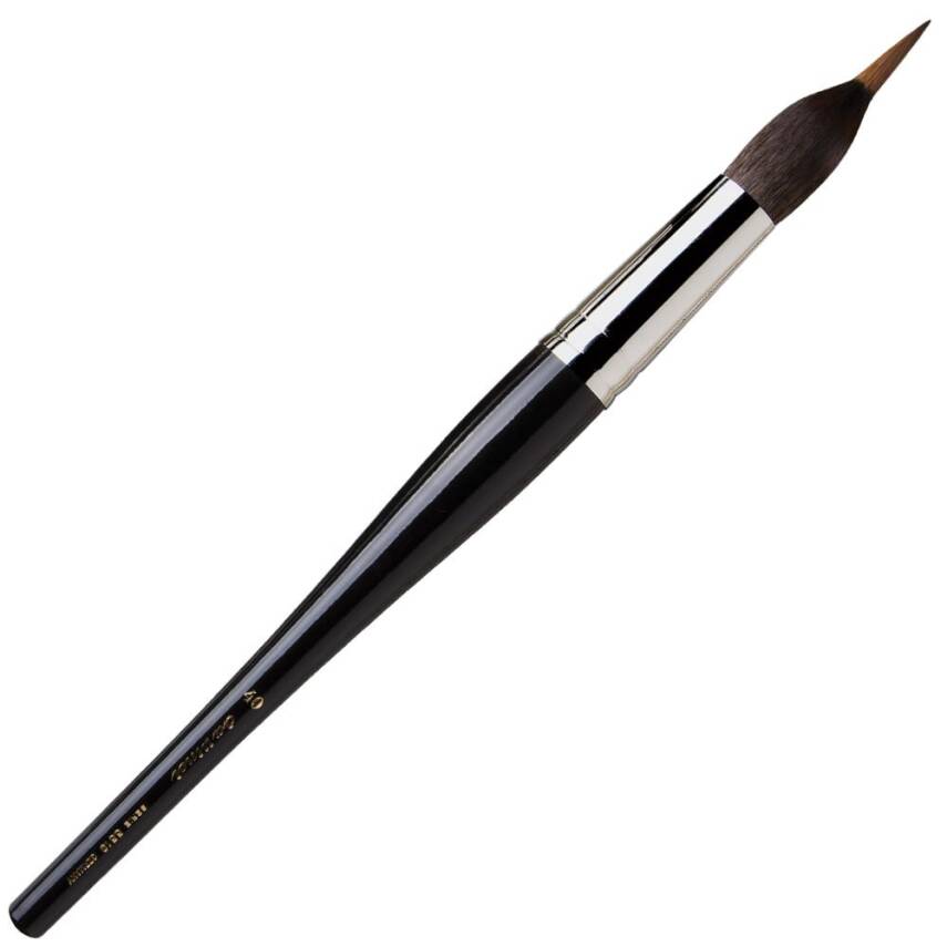 Da Vinci Kolinsky and Kazan Squirrel Hair Round Fine Tip Line Brush Series 5519 No:40 - 1