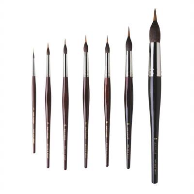 Da Vinci Kolinsky and Kazan Squirrel Hair Round Fine Tip Line Brush Series 5519 No:5 (1)