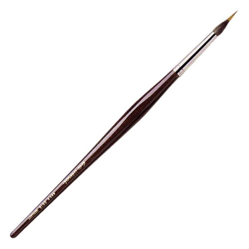 Da Vinci Kolinsky and Kazan Squirrel Hair Round Fine Tip Line Brush Series 5519 No:7 - 1