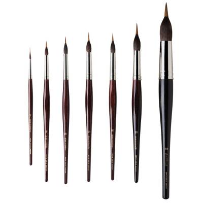 Da Vinci Kolinsky and Kazan Squirrel Hair Round Fine Tip Line Brush Series 5519