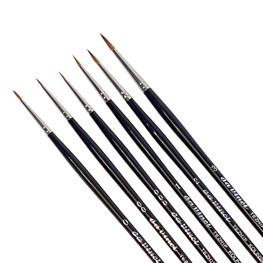 Da Vinci Kolinsky Kolinsky Red Sable Illumination Series No:-2 - 2