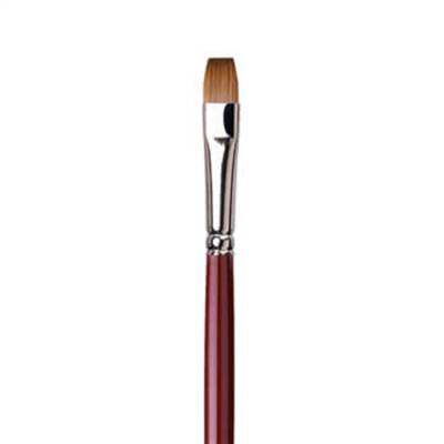 Da Vinci Kolinsky Red Sable Flat Oil Paint Brush Series 1810 No:4