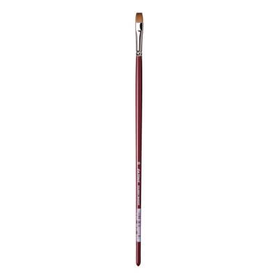 Da Vinci Kolinsky Red Sable Flat Oil Paint Brush Series 1810 No:6 - 3