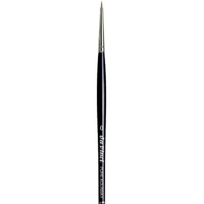 Da Vinci Kolinsky Red Sable Round Extra Short Retouching Brush Series 1505 No:0 - 2