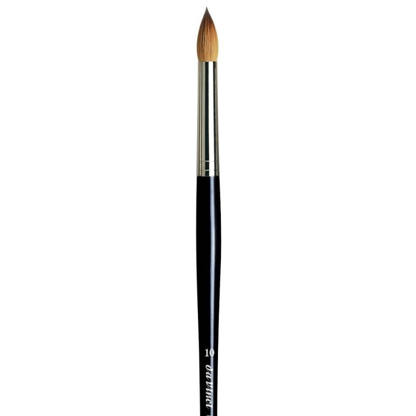 Da Vinci Kolinsky Red Sable Round Extra Short Retouching Brush Series 1505 No:10 - 2