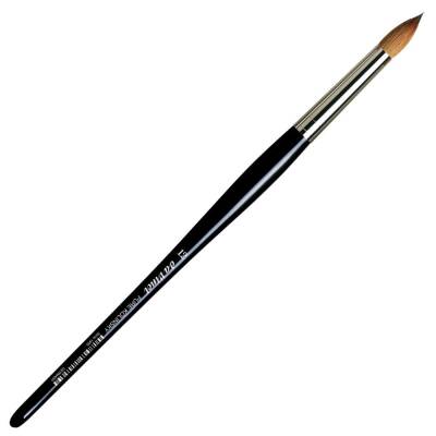 Da Vinci Kolinsky Red Sable Round Extra Short Retouching Brush Series 1505 No:12 - 1