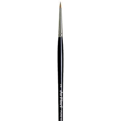 Da Vinci Kolinsky Red Sable Round Extra Short Retouching Brush Series 1505 No:2 - 2
