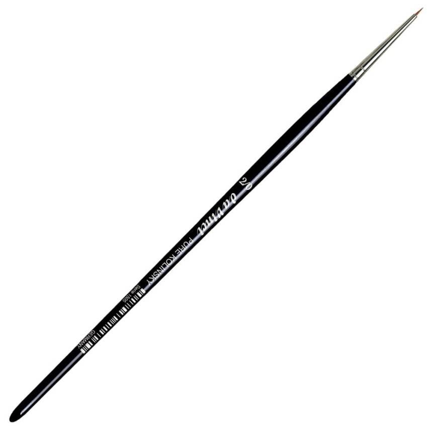 Da Vinci Kolinsky Red Sable Round Extra Short Retouching Brush Series 1505 No:2/0 - 1