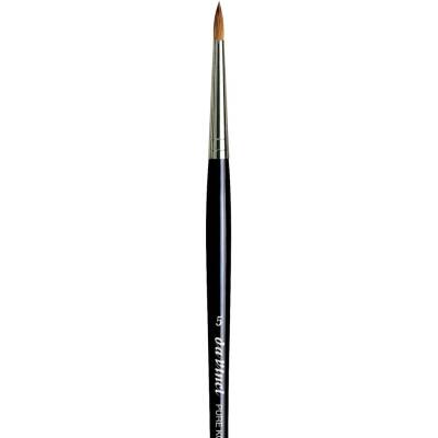 Da Vinci Kolinsky Red Sable Round Extra Short Retouching Brush Series 1505 No:5 - 2