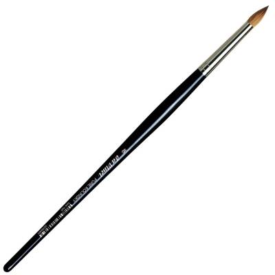 Da Vinci Kolinsky Red Sable Round Extra Short Retouching Brush Series 1505 No:8 - 1