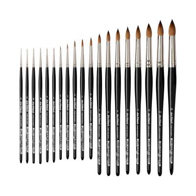 Da Vinci Kolinsky Red Sable Round Extra Short Retouching Brush Series 1505 (1)