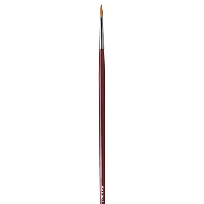 Da Vinci Kolinsky Red Sable Round Oil Paint Brush Series 1610 No:7 - 3