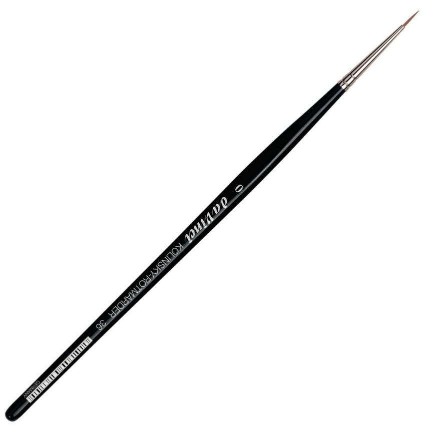 Da Vinci Kolinsky Red Sable Round Watercolor Brush Series 36 No:0 - 4
