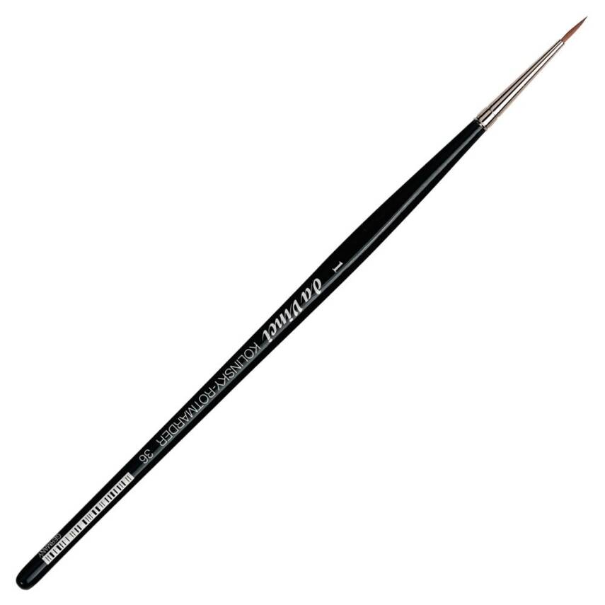 Da Vinci Kolinsky Red Sable Round Watercolor Brush Series 36 No:1 - 4