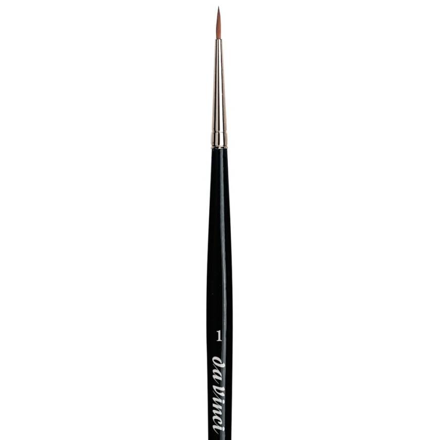 Da Vinci Kolinsky Red Sable Round Watercolor Brush Series 36 No:1 - 8