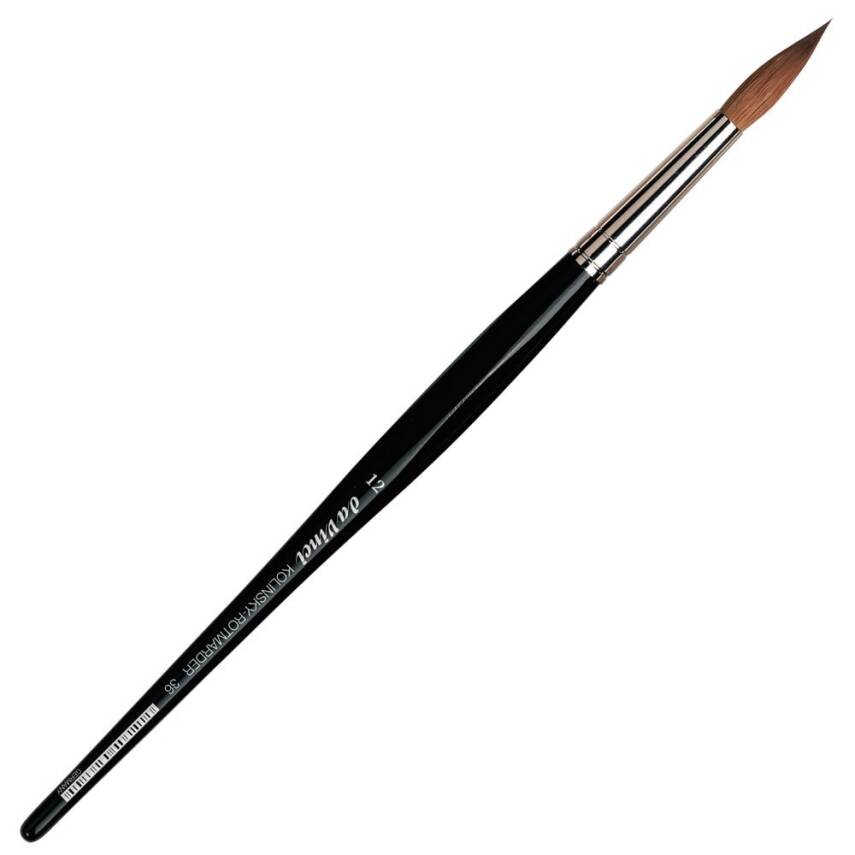 Da Vinci Kolinsky Red Sable Round Watercolor Brush Series 36 No:12 - 1