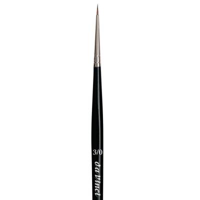 Da Vinci Kolinsky Red Sable Round Watercolor Brush Series 36 No:3/0 - 5