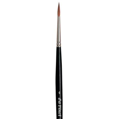 Da Vinci Kolinsky Red Sable Round Watercolor Brush Series 36 No:4