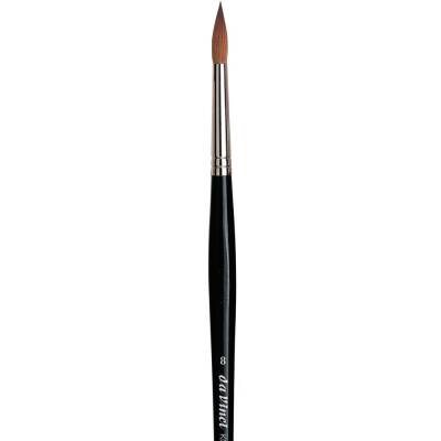 Da Vinci Kolinsky Red Sable Round Watercolor Brush Series 36 No:8 - 5
