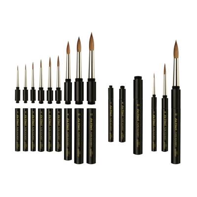 Da Vinci Kolinsky Red Sable Round Watercolor Pocket Brush Series 1503 No:12 - 4