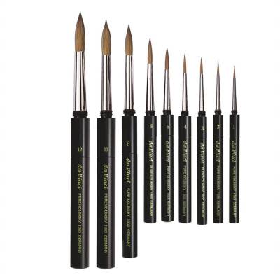 Da Vinci Kolinsky Red Sable Round Watercolor Pocket Brush Series 1503 No:4 - 3