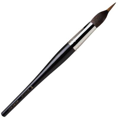 Da Vinci Kolinsky Ve Kazan Sincap Kılı Yuvarlak İnce Uçlu Çizgi Fırçası Seri 5519 No:40 - 1