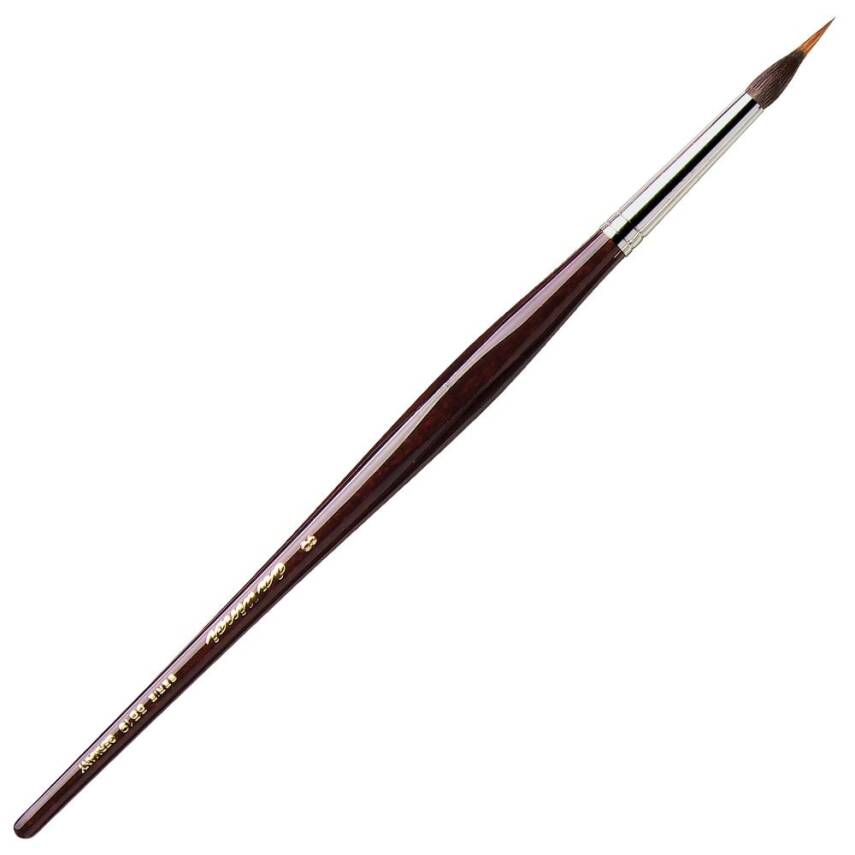 Da Vinci Kolinsky Ve Kazan Sincap Kılı Yuvarlak İnce Uçlu Çizgi Fırçası Seri 5519 No:8 - 1